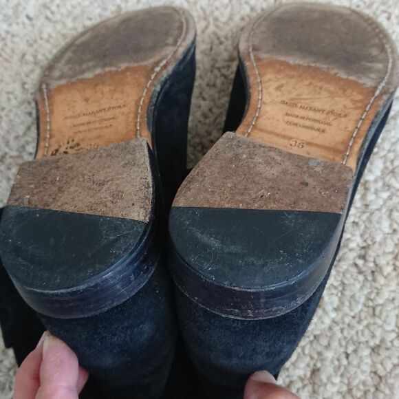 Isabel Marant Etoile Crisi black suede leather boots size 36 - Picture 11 of 12